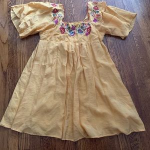 Mustard Umgee dress size medium
